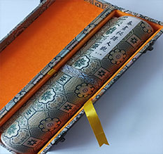 西青书画装裱案例